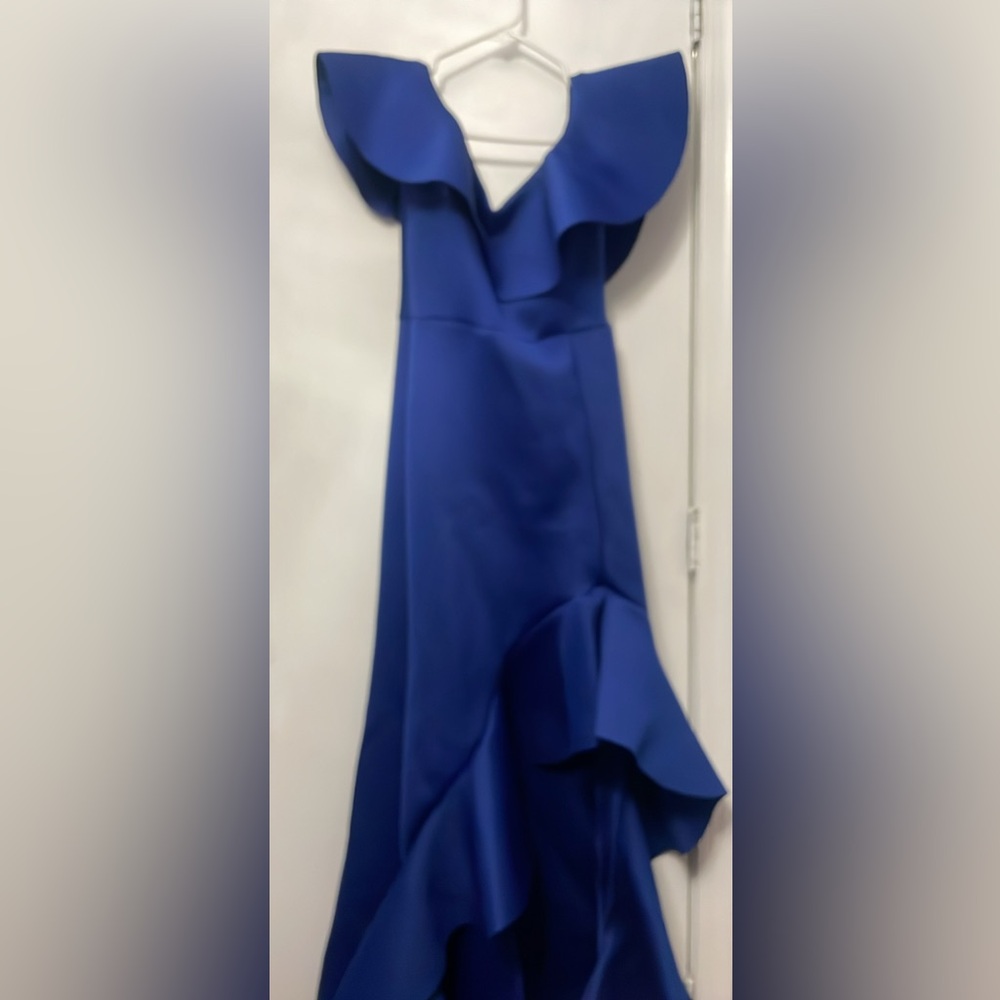 beautiful blue gown